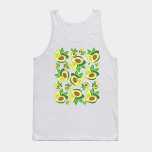 Avocado Pattern / Aguacates Tank Top